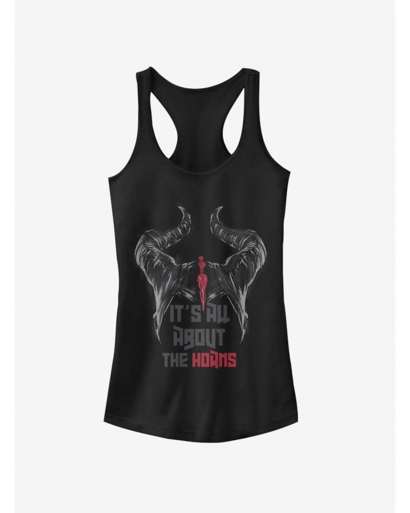 Disney Maleficent: Mistress Of Evil It's All About The Horns Girls Tank $11.45 Tanks