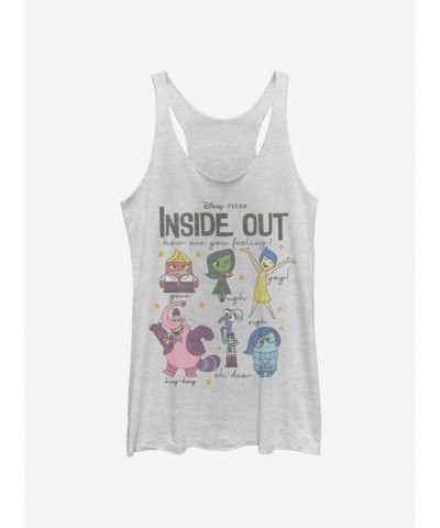 Disney Pixar Inside Out How Are You Feeling Girls Tank $8.55 Tanks