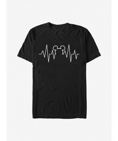 Disney Mickey Mouse Mickey Heartline T-Shirt $7.65 T-Shirts