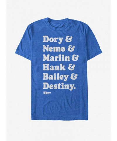 Disney Pixar Finding Dory Roll Call T-Shirt $11.95 T-Shirts