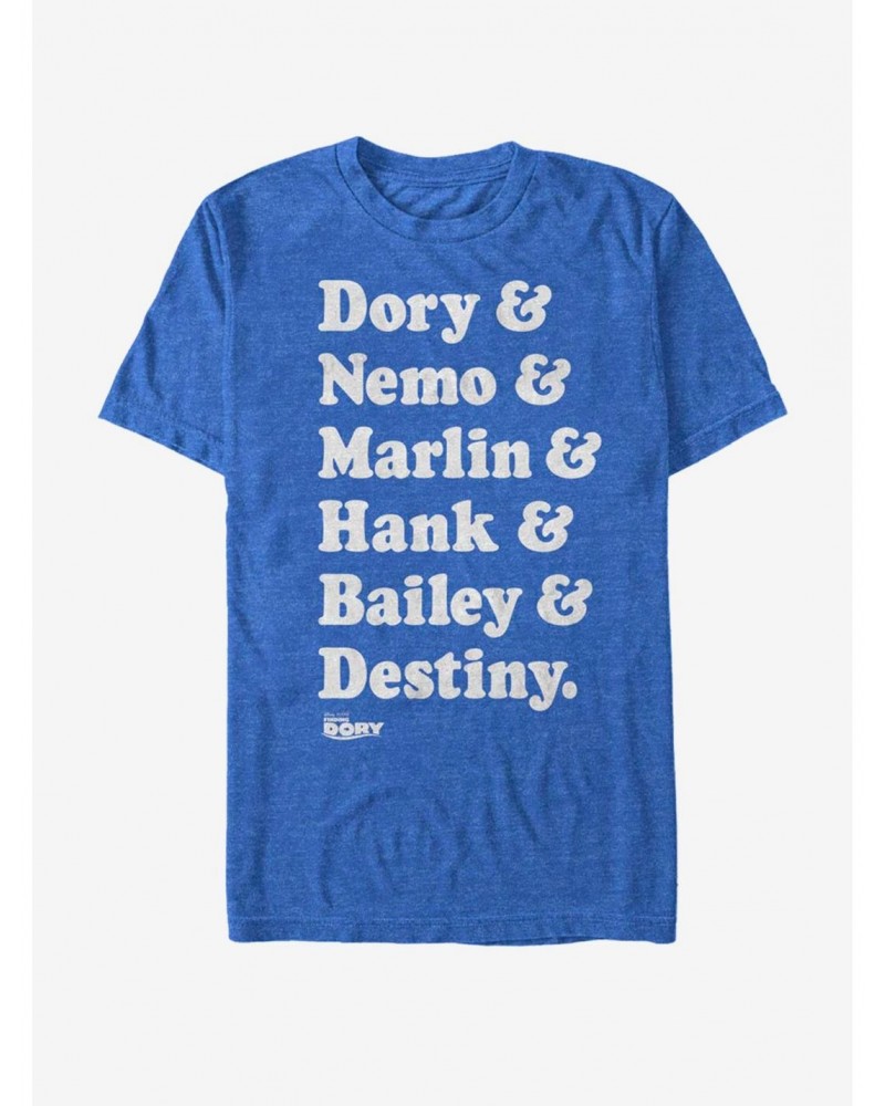 Disney Pixar Finding Dory Roll Call T-Shirt $11.95 T-Shirts