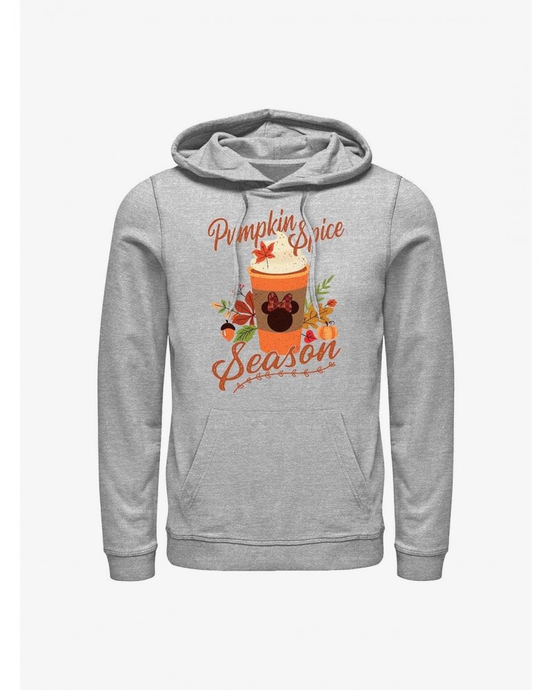 Disney Minnie Mouse Pumpkin Spice Season Hoodie $14.82 Hoodies