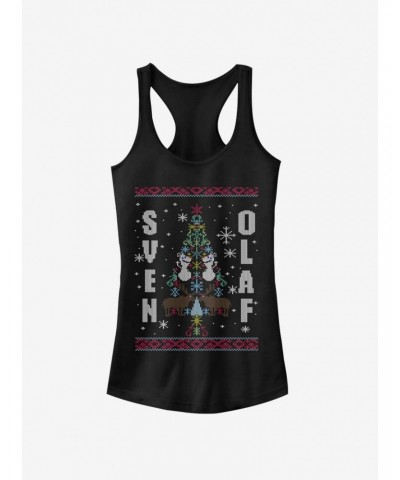 Disney Frozen Sven & Olaf Girls Tank $10.96 Tanks