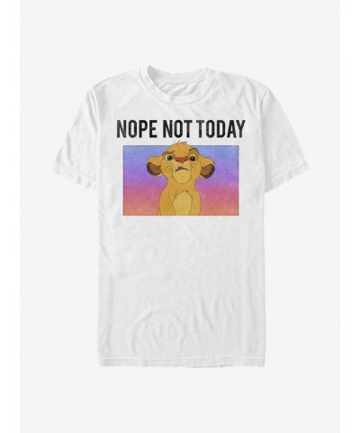 Disney The Lion King Not Today T-Shirt $9.32 T-Shirts