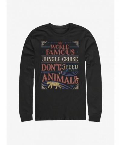 Disney Jungle Cruise The World Famous Jungle Cruise Long-Sleeve T-Shirt $11.84 T-Shirts