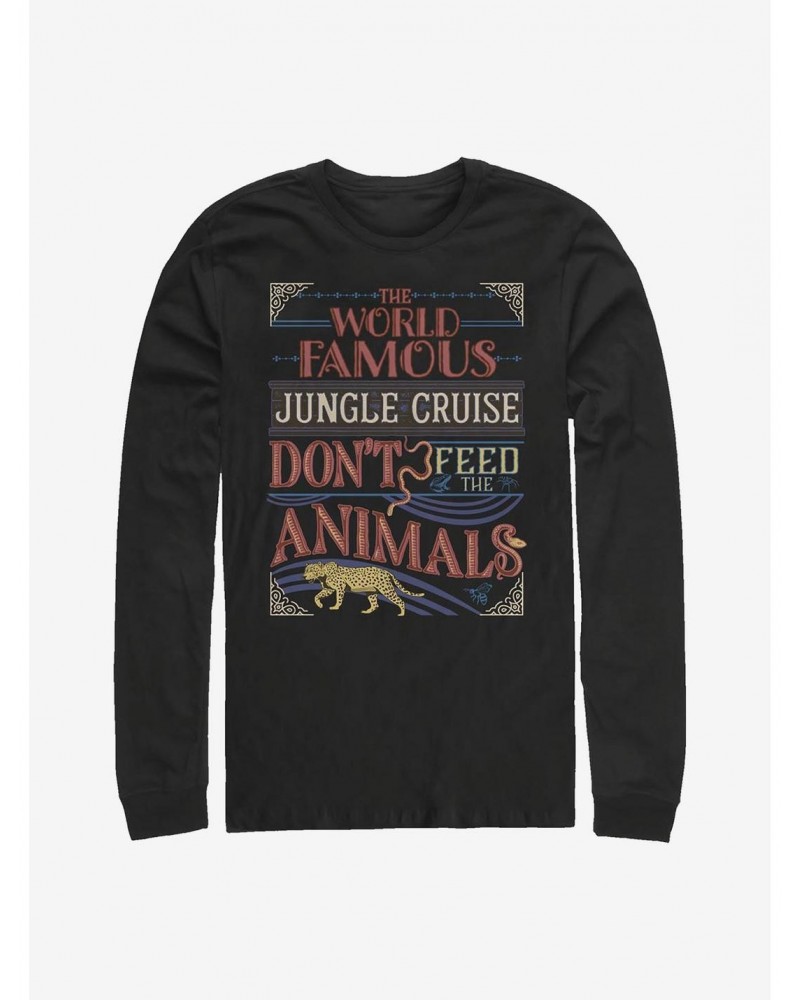 Disney Jungle Cruise The World Famous Jungle Cruise Long-Sleeve T-Shirt $11.84 T-Shirts