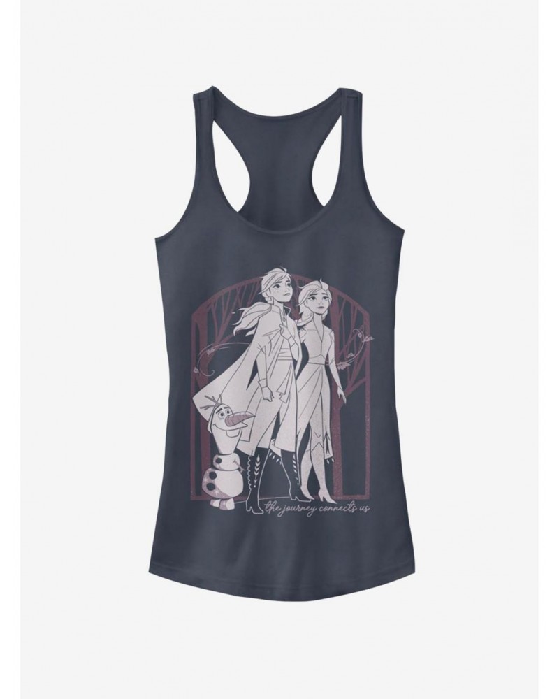 Disney Frozen 2 Forest Frame Girls Tank $10.21 Tanks