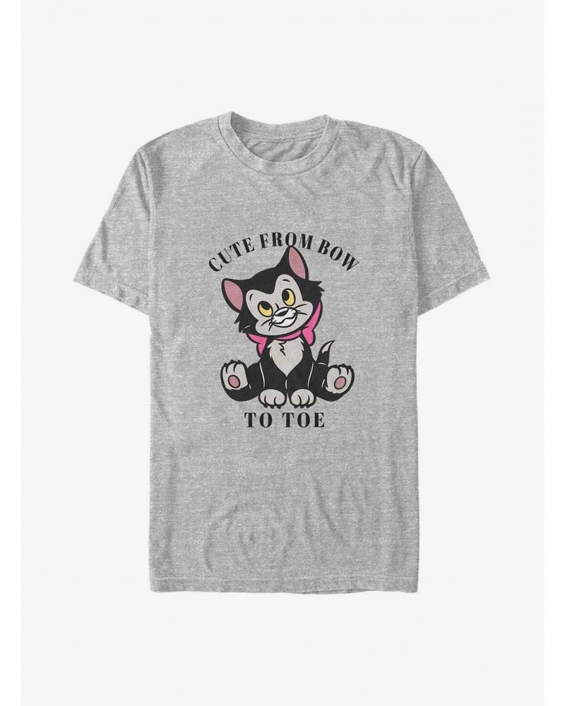 Disney Pinocchio Figaro Cute From Bow To Toe Big & Tall T-Shirt $12.26 T-Shirts