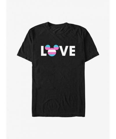 Disney Mickey Mouse Transgender Love Pride T-Shirt $9.32 T-Shirts