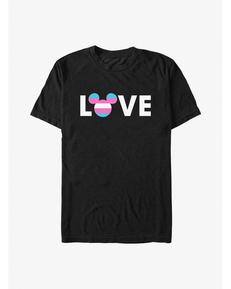 Disney Mickey Mouse Transgender Love Pride T-Shirt $9.32 T-Shirts