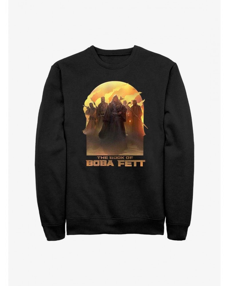 Star Wars Book of Boba Fett Leading By Example Sweatshirt $11.81 Sweatshirts