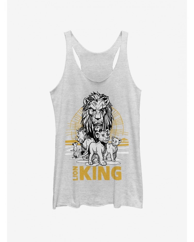 Disney The Lion King 2019 Lion King Group Girls Tank $9.32 Tanks