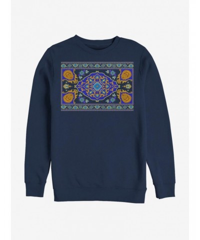 Disney Aladdin 2019 Magic Carpet Panel Print Sweatshirt $14.76 Sweatshirts