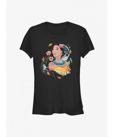 Disney Pocahontas Earth Day Dreamcatcher Sketch Girls T-Shirt $11.95 T-Shirts