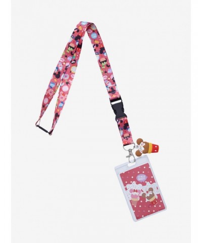 Disney Mickey Mouse & Minnie Mouse Sweets Lanyard $4.45 Lanyards