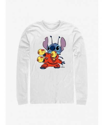 Disney Lilo & Stitch Stick 'Em Up Long-Sleeve T-Shirt $13.82 T-Shirts