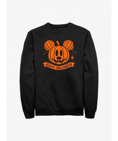 Disney Mickey Mouse Pumpkin Head Sweatshirt $14.76 Sweatshirts