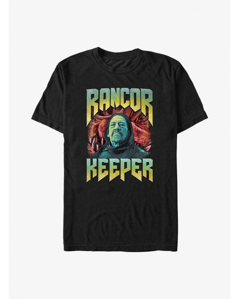 Star Wars The Book Of Boba Fett Rancor Keeper T-Shirt $10.99 T-Shirts