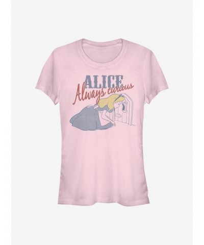 Disney Alice In Wonderland Vintage Alice Girls T-Shirt $8.72 T-Shirts