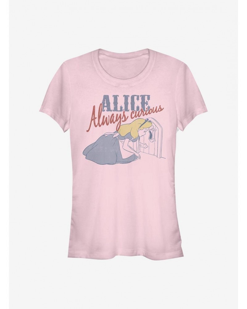 Disney Alice In Wonderland Vintage Alice Girls T-Shirt $8.72 T-Shirts