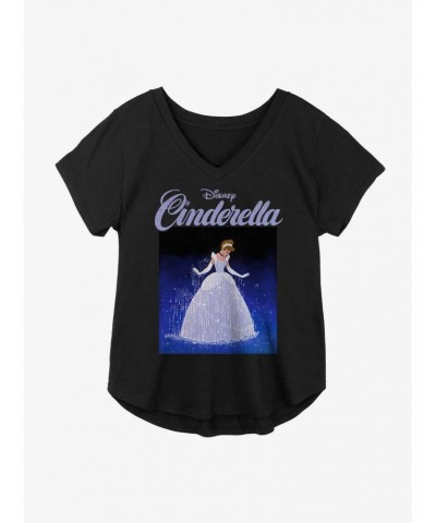 Disney Cinderella Dress Transformation Girls Plus Size T-Shirt $9.25 T-Shirts