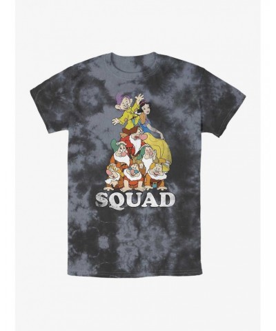 Disney Snow White and the Seven Dwarfs Squad Tie-Dye T-Shirt $9.84 T-Shirts