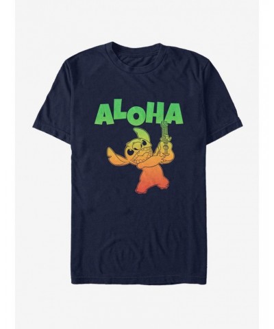 Disney Lilo & Stitch Aloha Stitch T-Shirt $11.23 T-Shirts