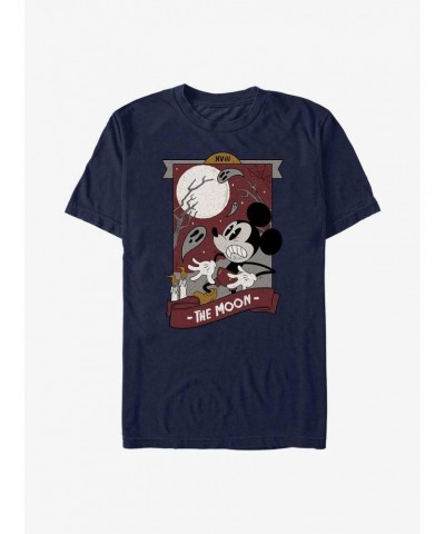 Disney Mickey Mouse The Moon Tarot Card T-Shirt $7.65 T-Shirts