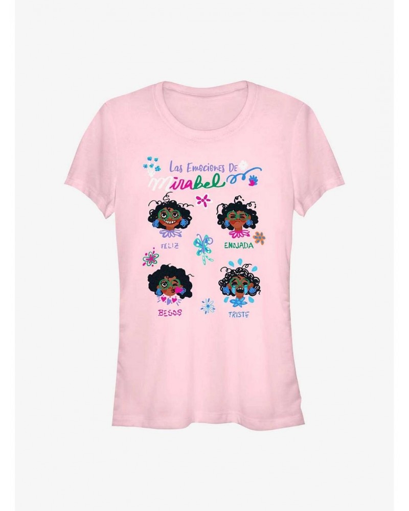 Disney Encanto Emociones de Mirabel Girl's T-Shirt $11.45 T-Shirts