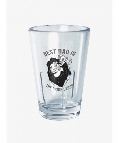 Disney The Lion King Pride Lands Dad Mini Glass $5.42 Glasses