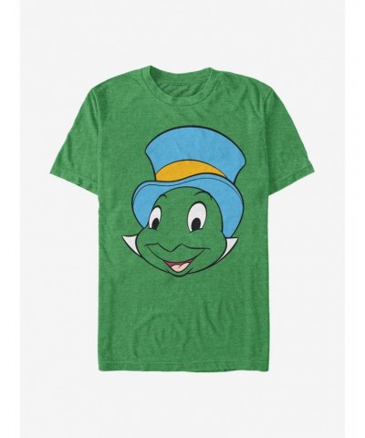 Disney Pinocchio Jiminy Face T-Shirt $8.37 T-Shirts