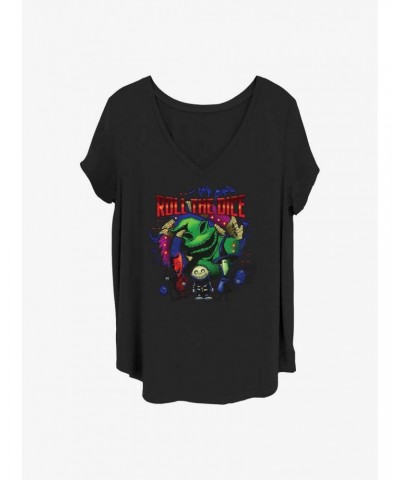 Disney The Nightmare Before Christmas Oogie Dice Girls T-Shirt Plus Size $9.83 T-Shirts