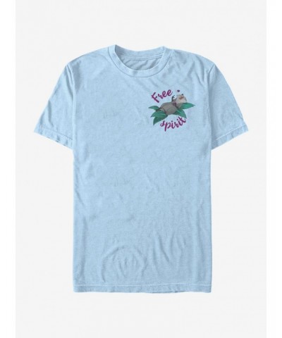 Disney Pocahontas Meeko Free Spirit T-Shirt $9.32 T-Shirts