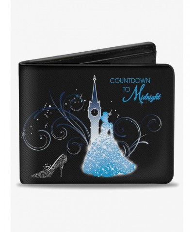 Disney Cinderella Countdown to Midnight Pumpkin Coach Bifold Wallet $8.78 Wallets