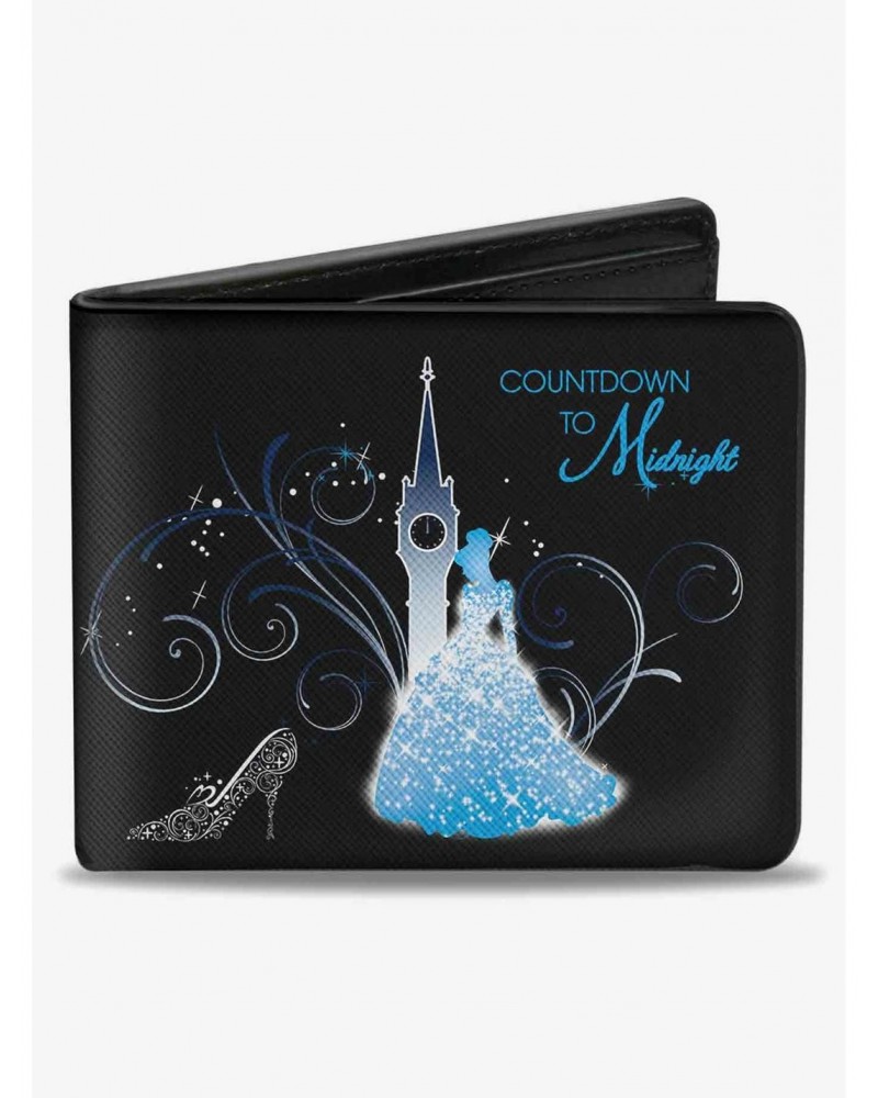 Disney Cinderella Countdown to Midnight Pumpkin Coach Bifold Wallet $8.78 Wallets