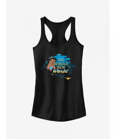 Disney Aladdin Whole New World Girls Tank Top $7.72 Tops