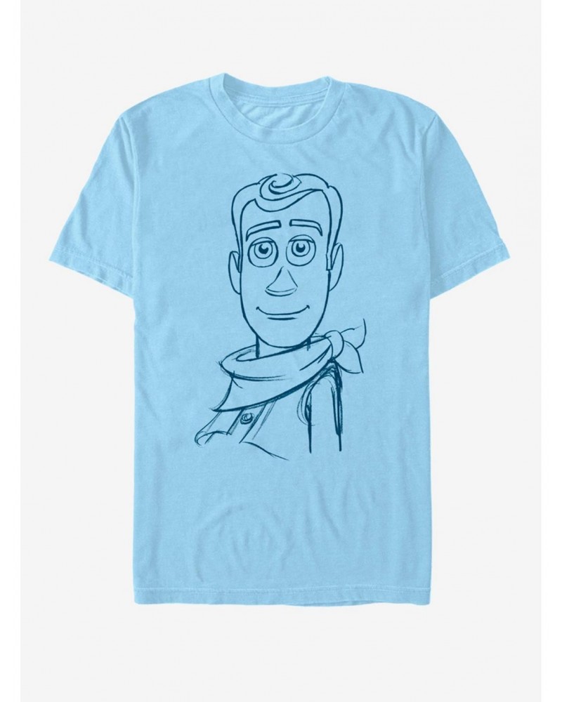 Disney Pixar Toy Story Woody Sketch T-Shirt $12.20 T-Shirts