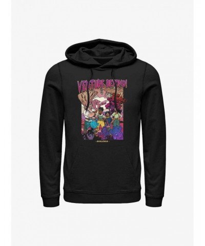 Disney Strange World Venture Beyond Poster Hoodie $14.82 Hoodies