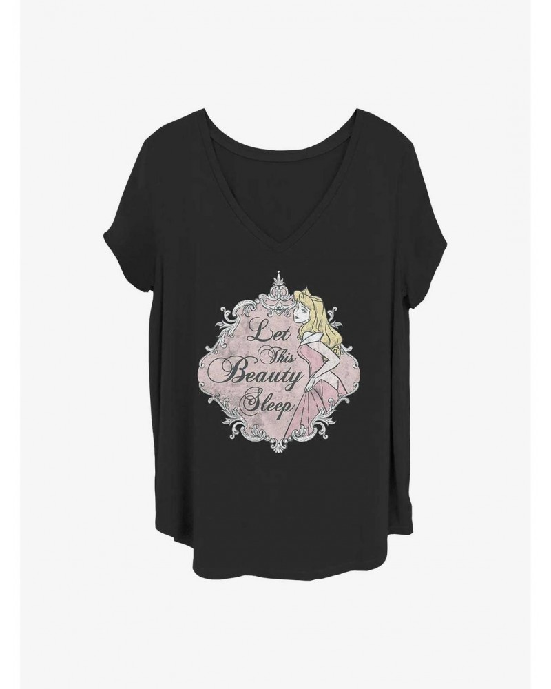 Disney Sleeping Beauty Let This Beauty Sleep Girls T-Shirt Plus Size $8.67 T-Shirts