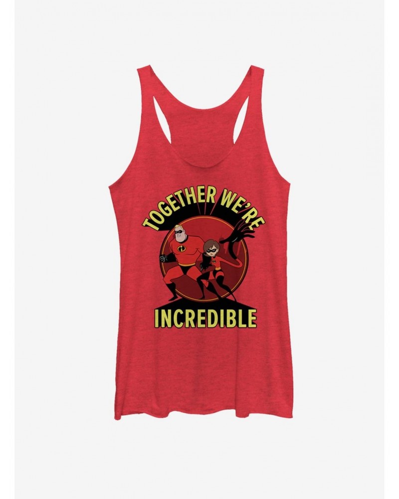 Disney Pixar The Incredibles Together We're Incredible Girls Tank $12.17 Tanks