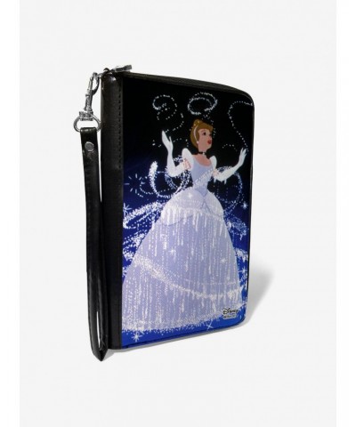 Disney Cinderella Ball Gown Transformation Zip Around Wallet $11.87 Wallets