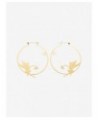 Disney Tinker Bell Silhouette Hoop Earrings $5.93 Earrings