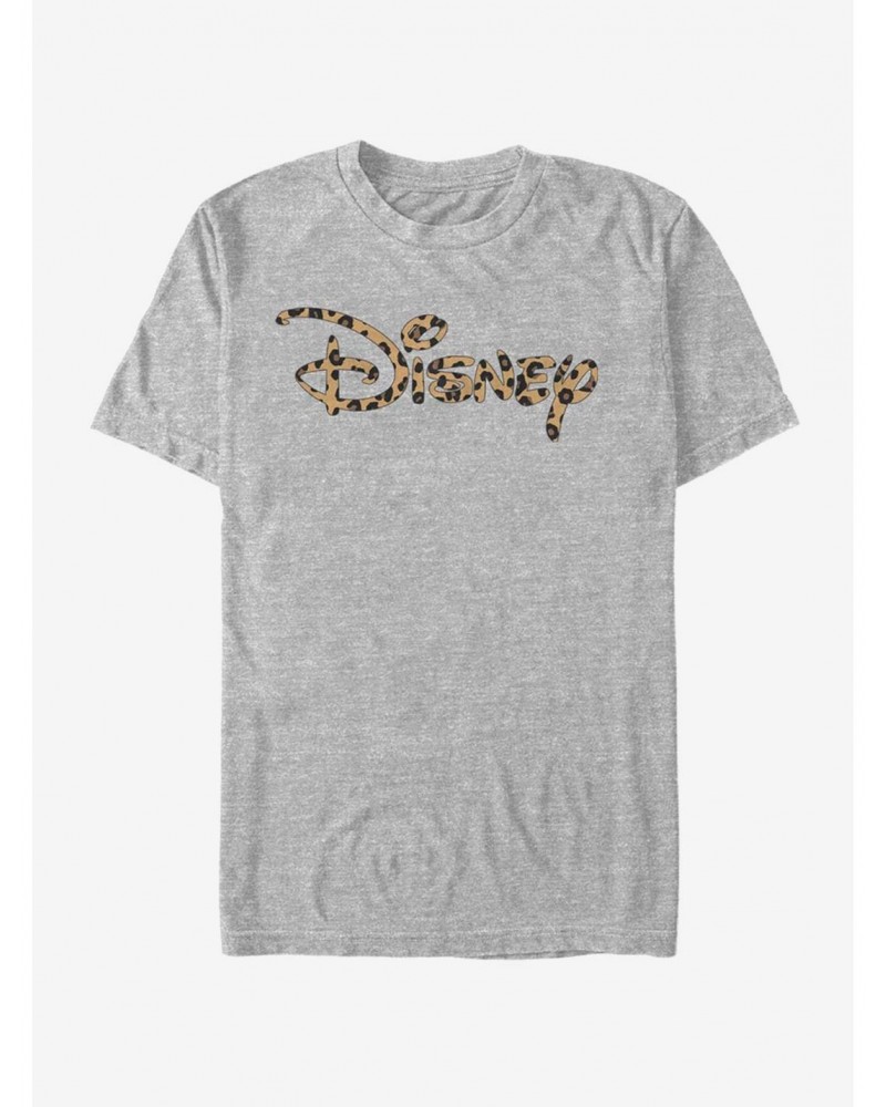 Disney Channel Disney Logo Leopard Fill T-Shirt $10.99 T-Shirts