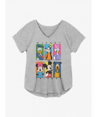 Disney Mickey Mouse Friends Girls Plus Size T-Shirt $8.67 T-Shirts