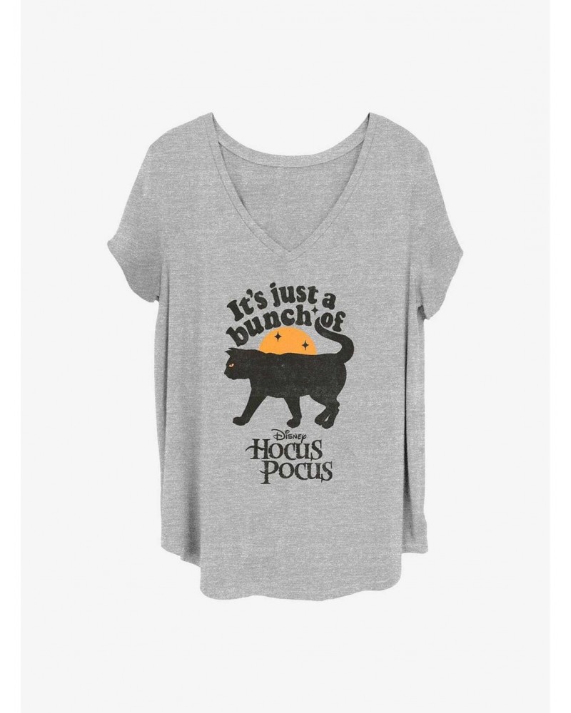 Disney Hocus Pocus Just A Bunch Of Hocus Pocus Girls T-Shirt Plus Size $13.01 T-Shirts