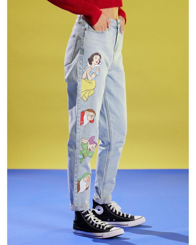 Her Universe Disney Snow White And The Seven Dwarfs Mom Jeans $19.76 Jeans