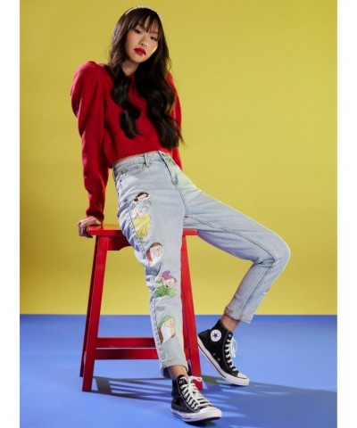 Her Universe Disney Snow White And The Seven Dwarfs Mom Jeans $19.76 Jeans