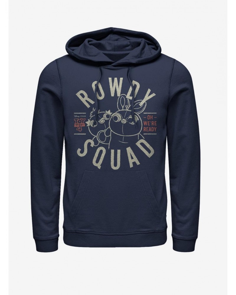 Disney Pixar Toy Story 4 Rowdy Squad Navy Blue Hoodie $17.51 Hoodies