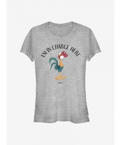 Disney Moana Hei Hei In Charge Girls T-Shirt $8.22 T-Shirts