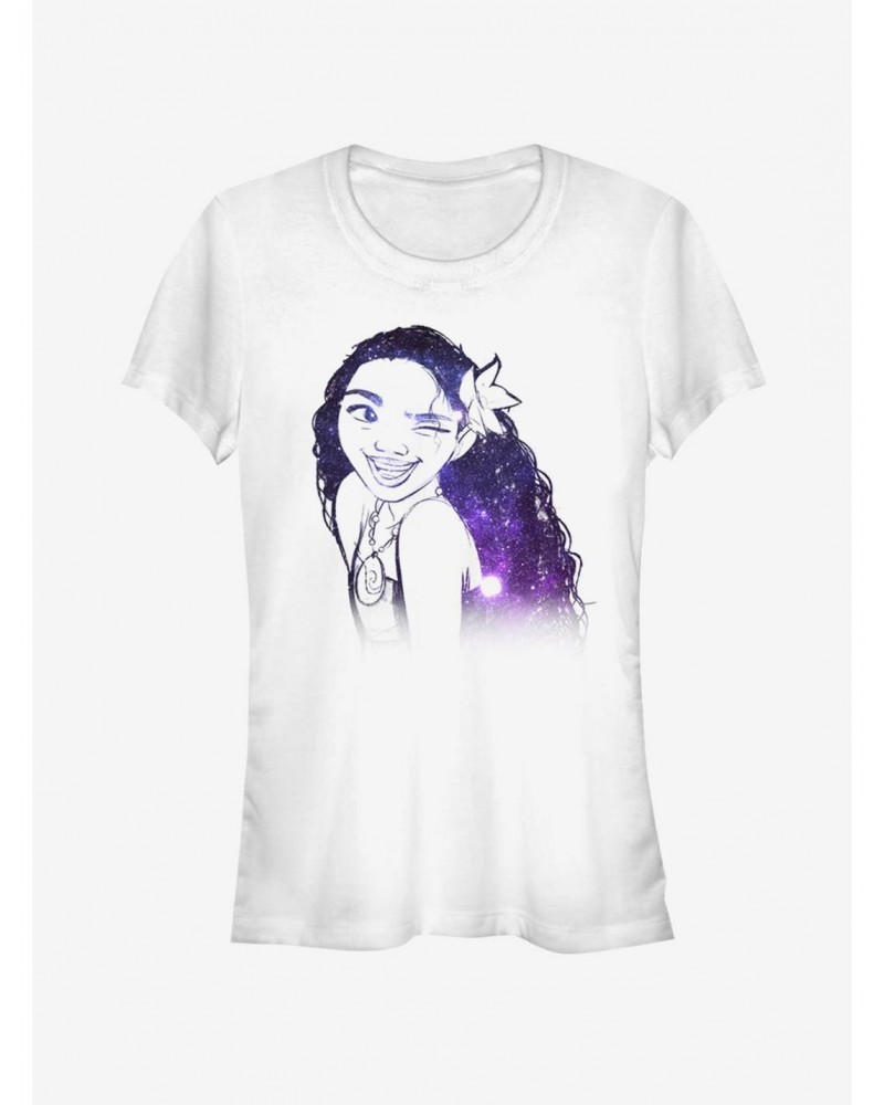 Disney Moana Constellation Moana Hair Girls T-Shirt $7.72 T-Shirts